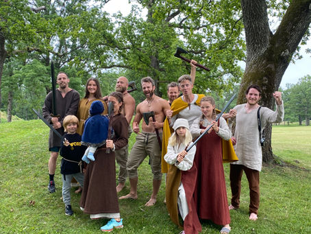 På vikingtokt i Vestfold
