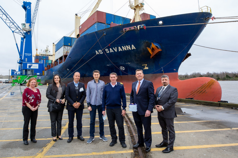 Seaboard Marine’s AS Savanna Makes First Call to Savannah’s Ocean Terminal