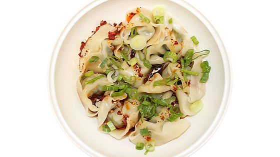 Vegetable & Pork Wontons