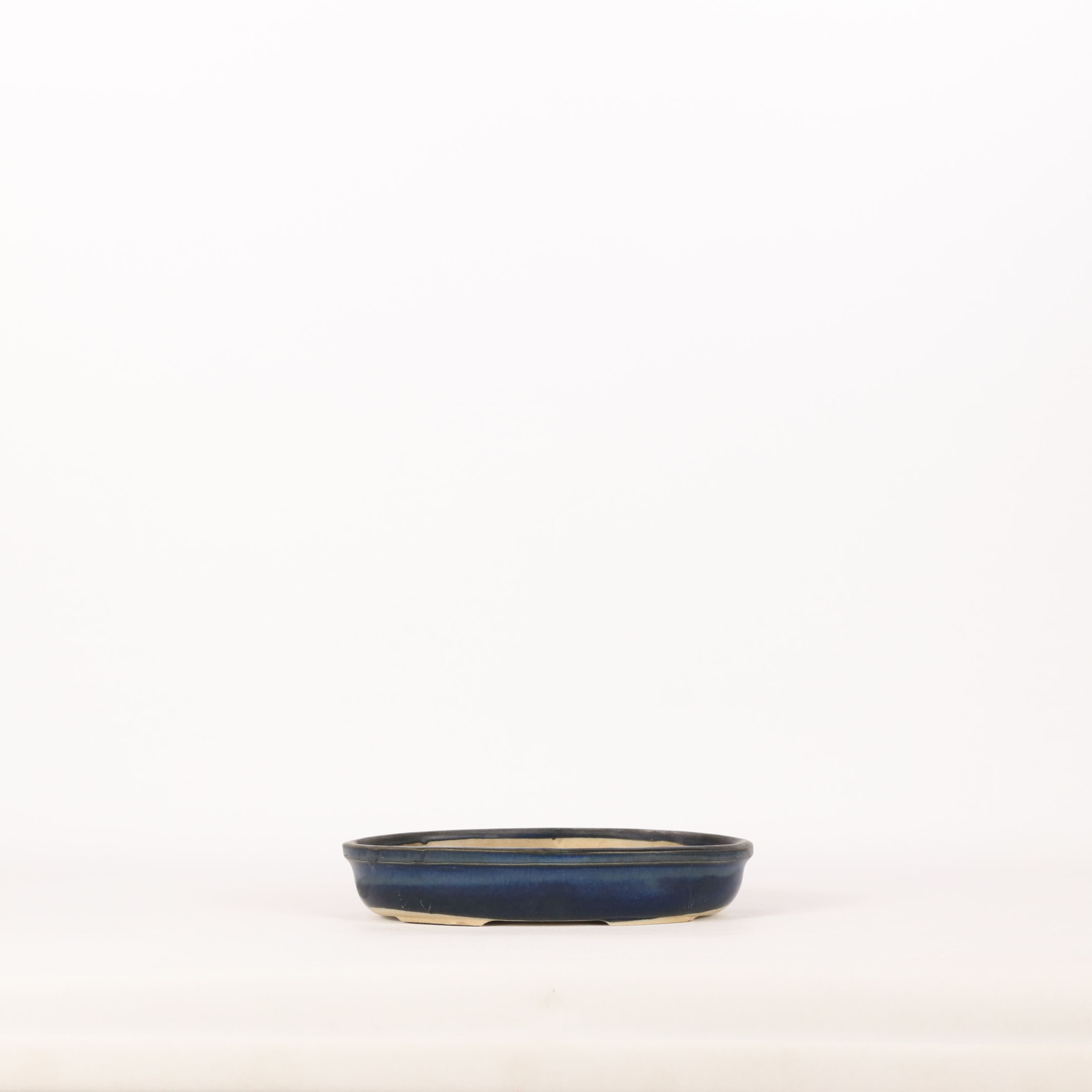 Oval Bonsai Saksısı Japon No.3-Sırlı (23 cm)