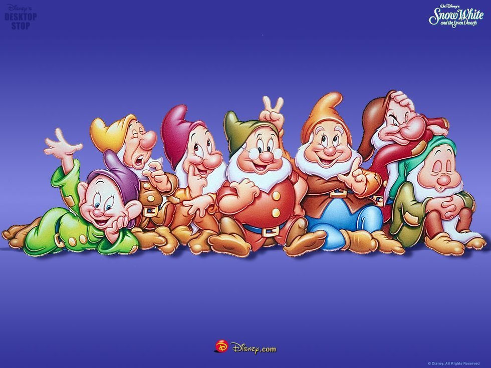 Les septs nains