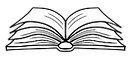 illustration of an open book