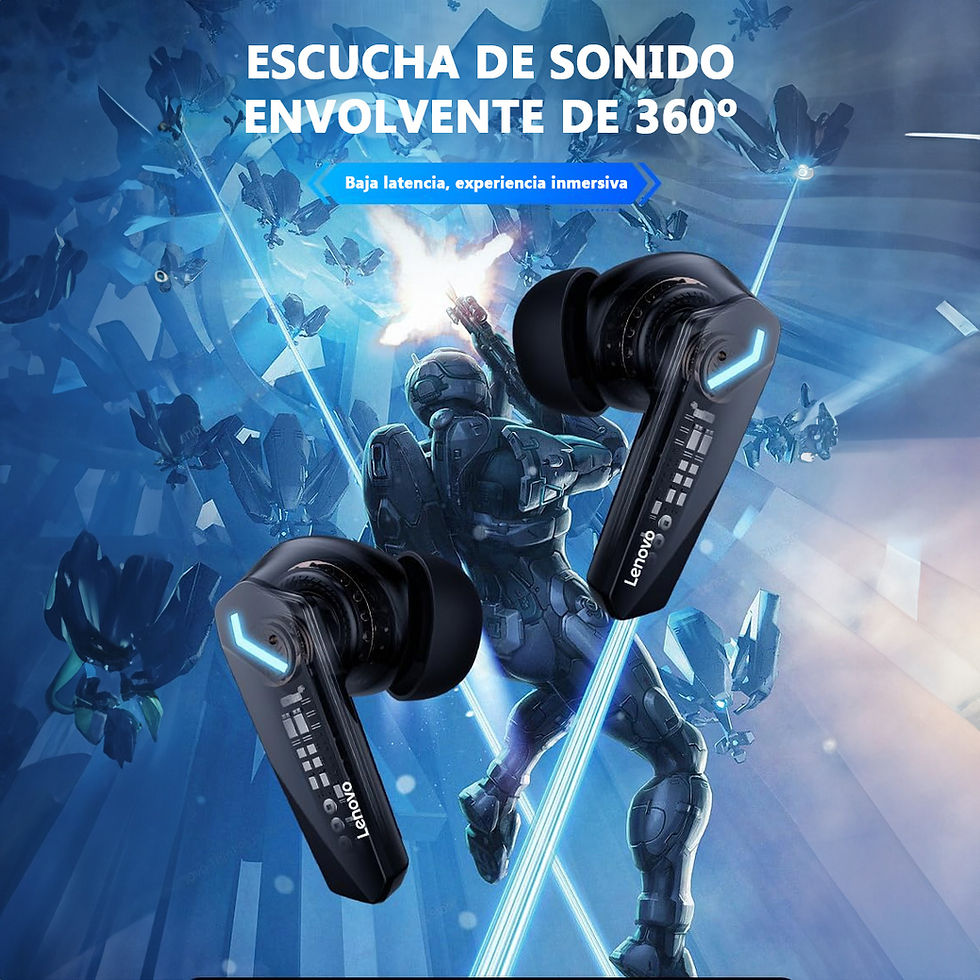 Miniatura: Lenovo gm2 pro 5.3 bluetooth headset wireless low latency headphones call hd dua