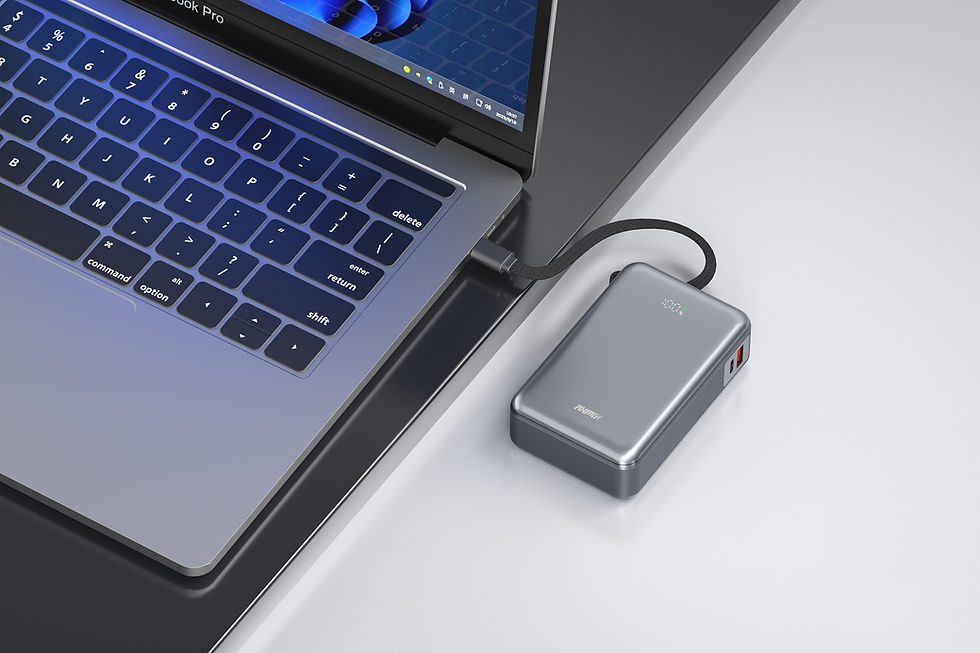 Thumbnail: AXMG-CT EV220 65W 20000mAh 大容量快充行動電源｜可充MacBook｜CCC認證｜官方二維碼溯源
