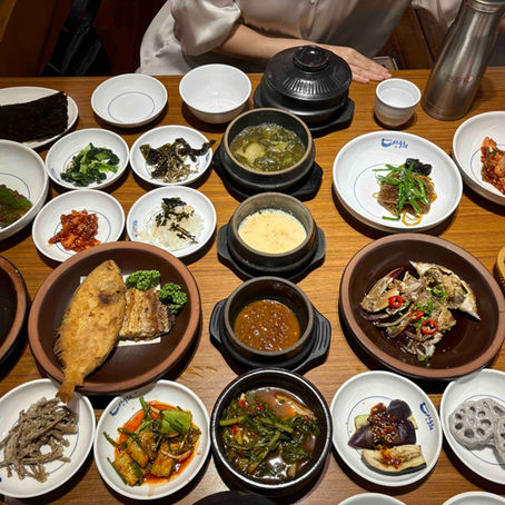 Hanjeongsik at Sandeulhae