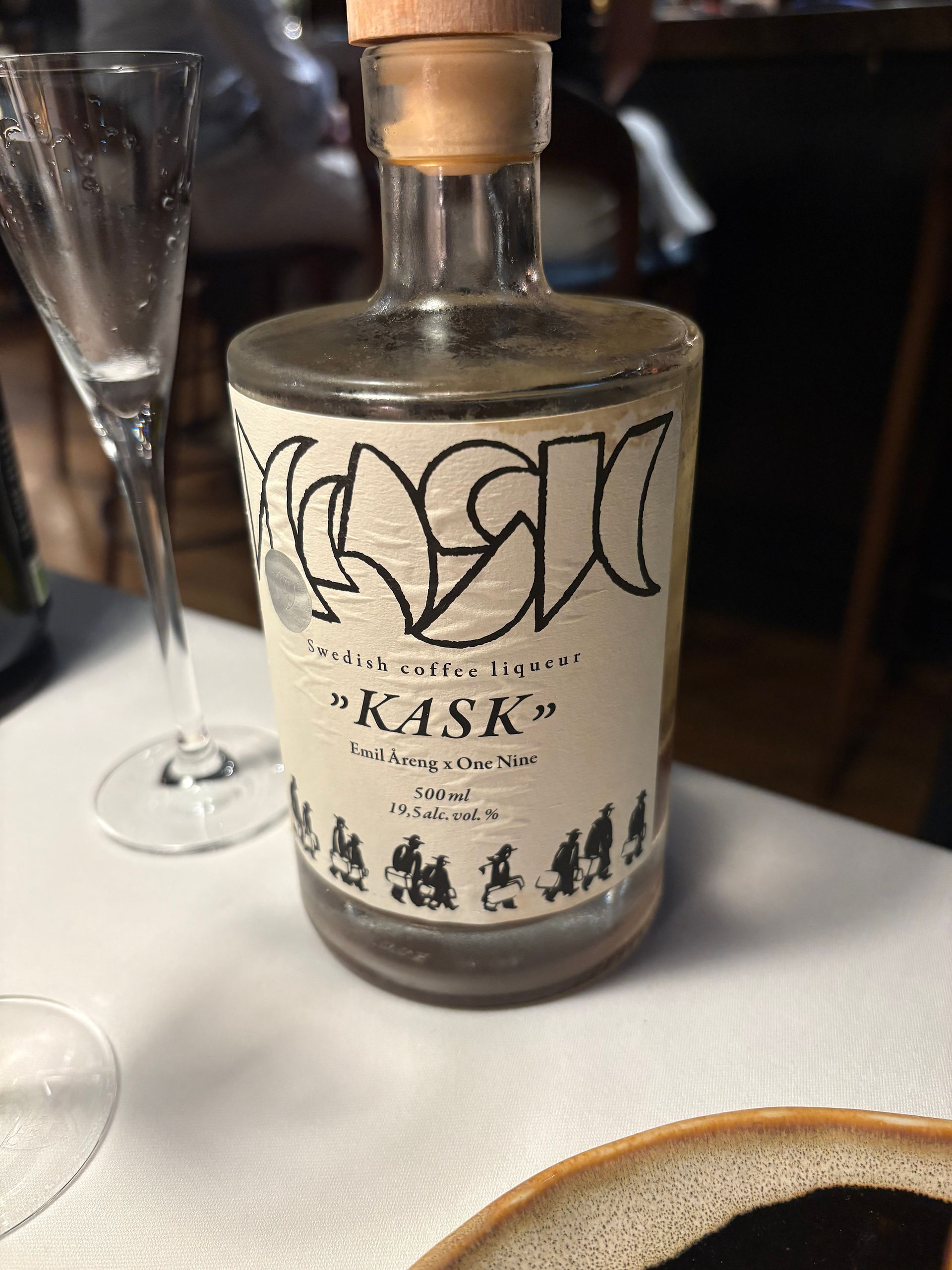 Kask, a coffee liqueur, at embla