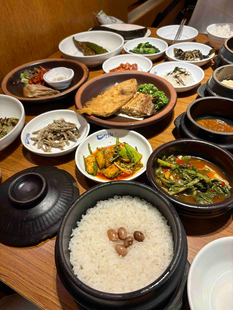 Dishes at Sandeulhae