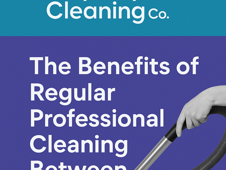 The Property Cleaning Company professionally cleaning a property