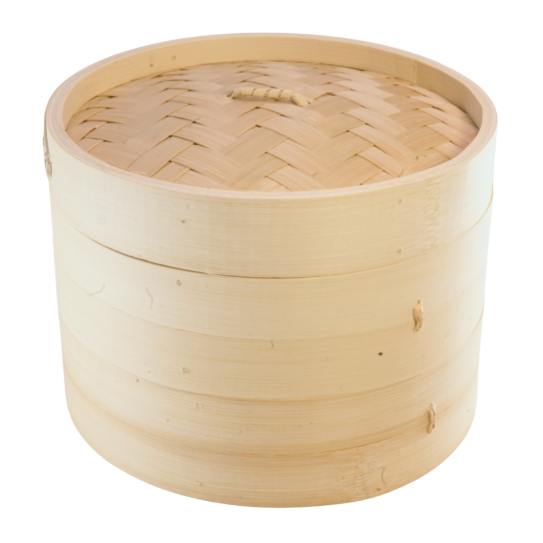 Two Layer Bamboo Steamer