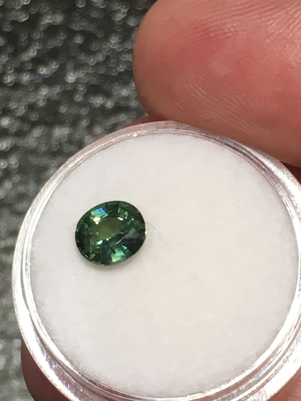 Miniatura: Aus sapphire l 1.2 ct l 6.5 mm