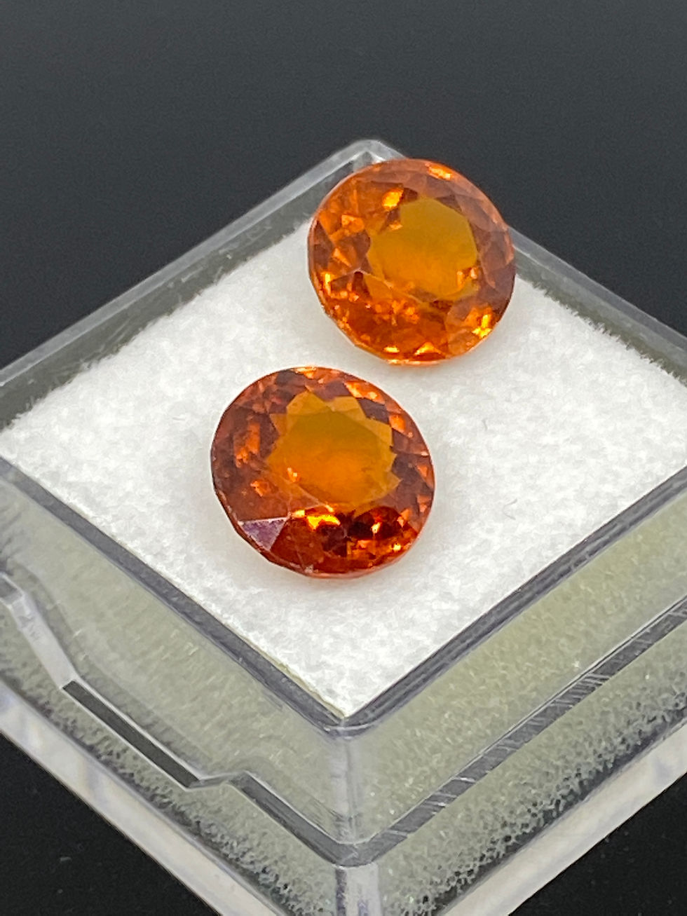 Thumbnail: Citrine | Round Pair | 9 mm