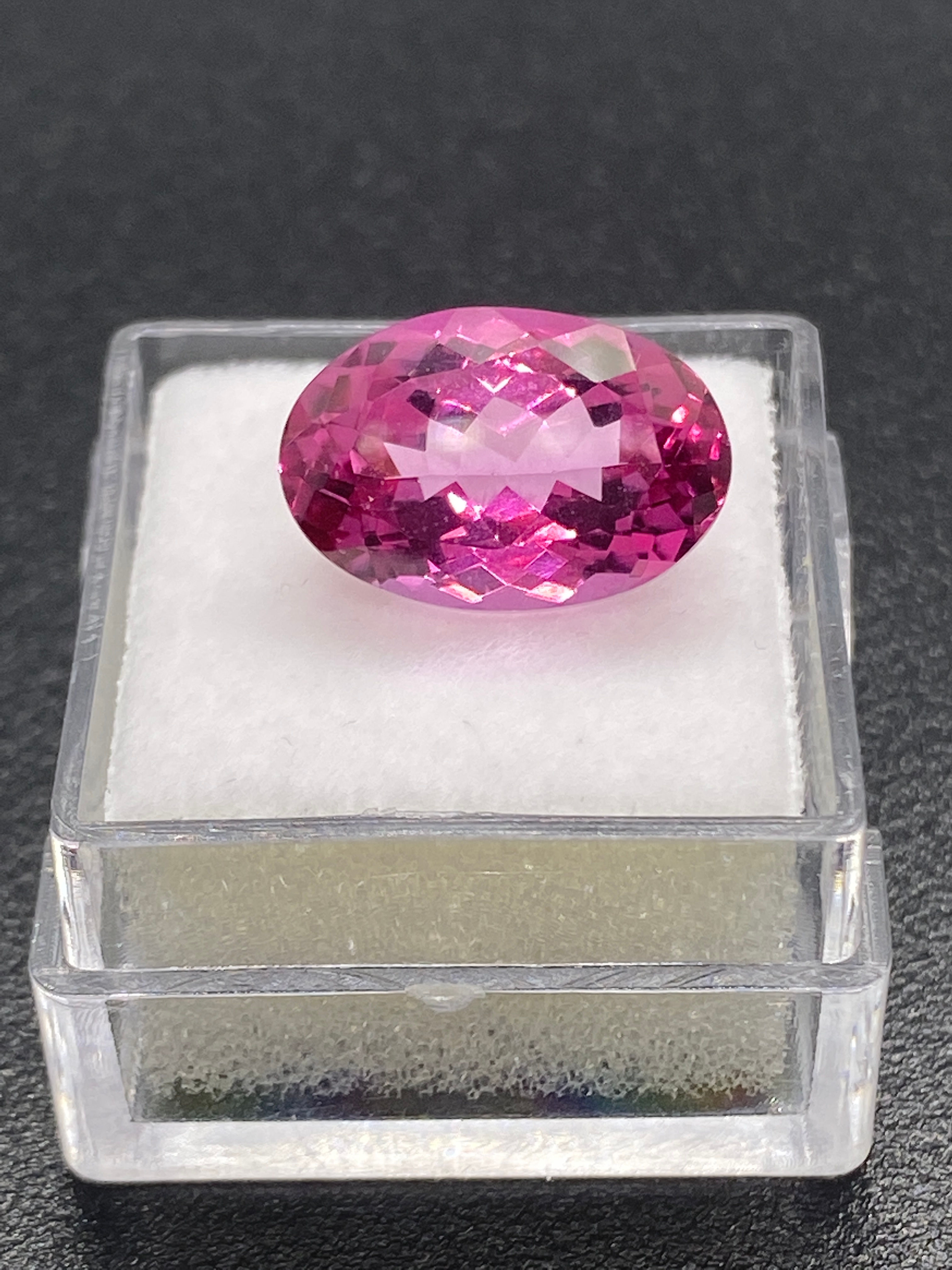 Pink Topaz | Oval | 15 x 10 mm