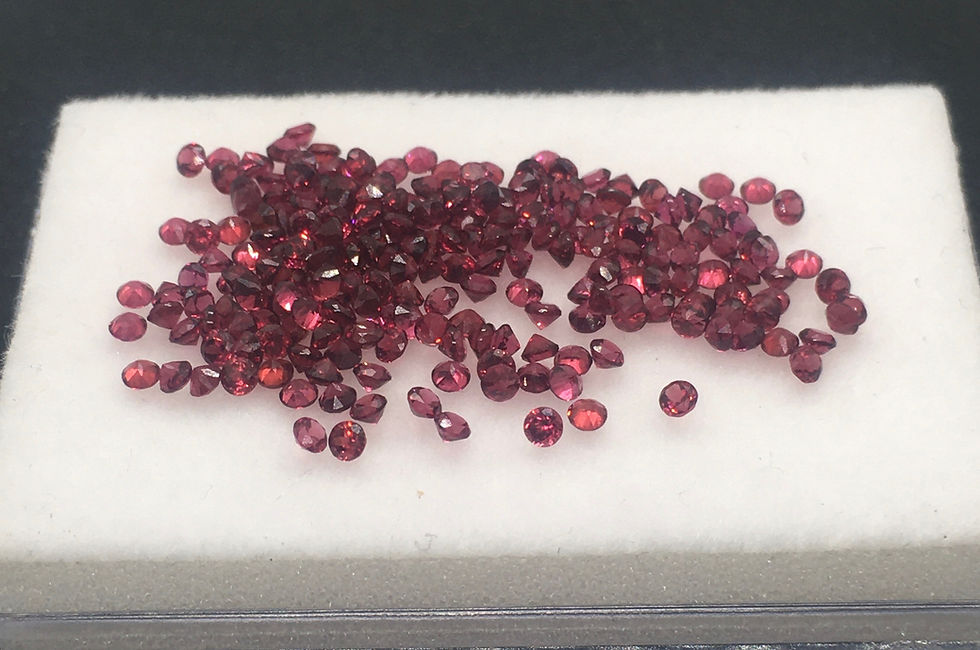 Rhodolite Garnet | Round | Ten Pieces of 2 mm