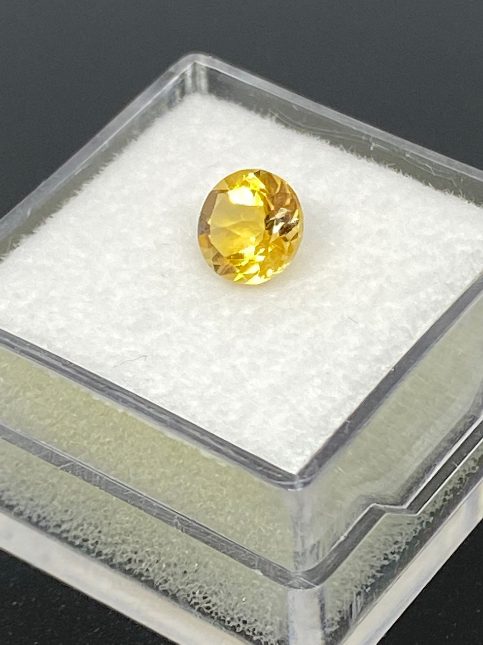 Miniature : Golden Yellow Citrine | Round | 6 mm