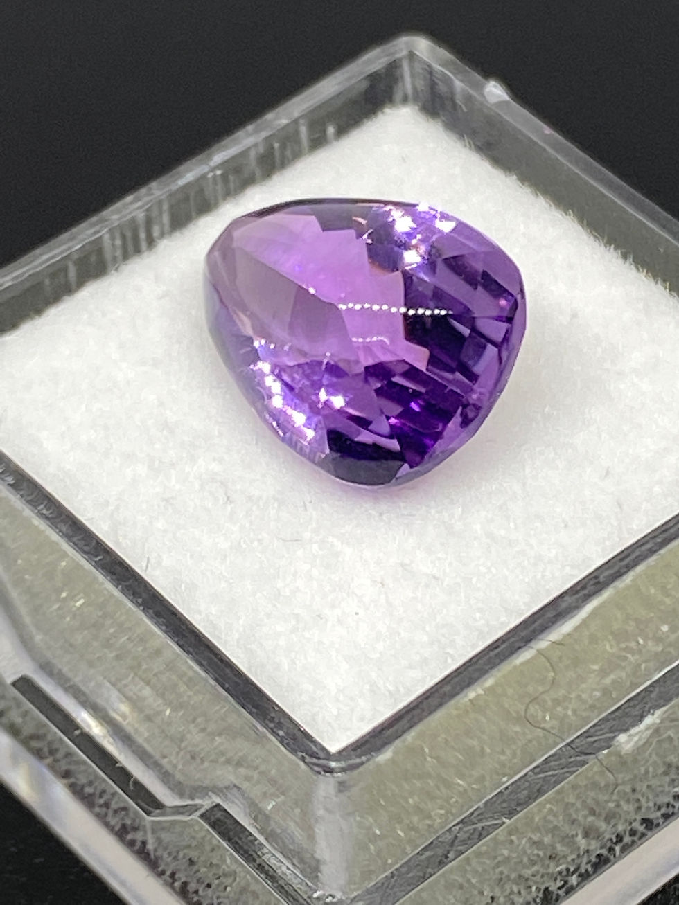 Miniatyrbild: Amethyst | Pear | 13 mm