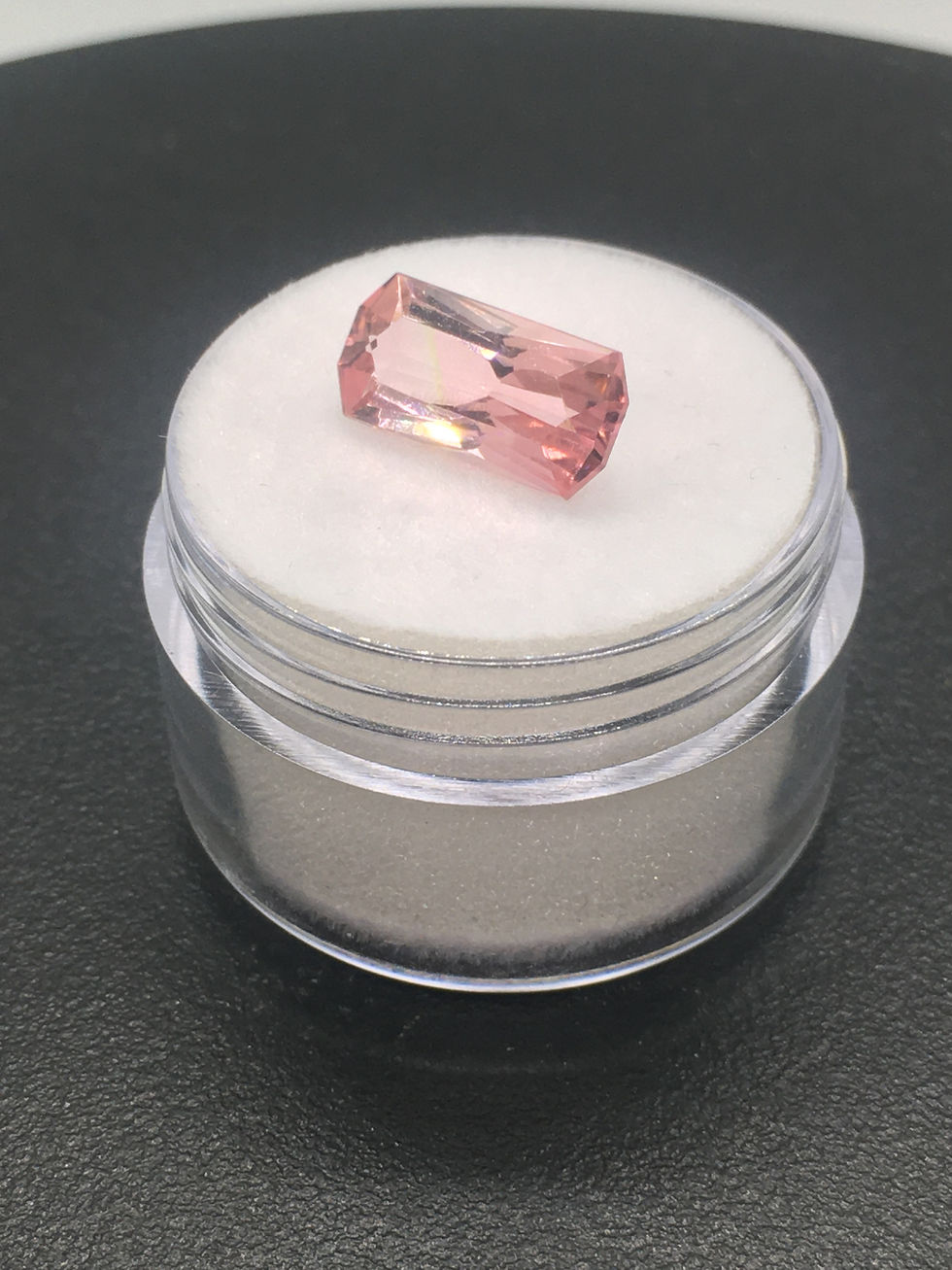 Miniatura: Pink Tourmaline | Custom Octagon | 12.5 x 6 mm 2.8 ct