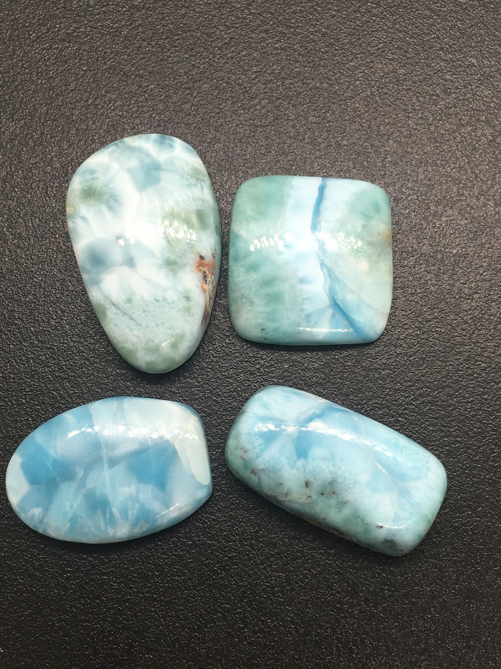 Larimar | Mixed l Four pieces 25 mm