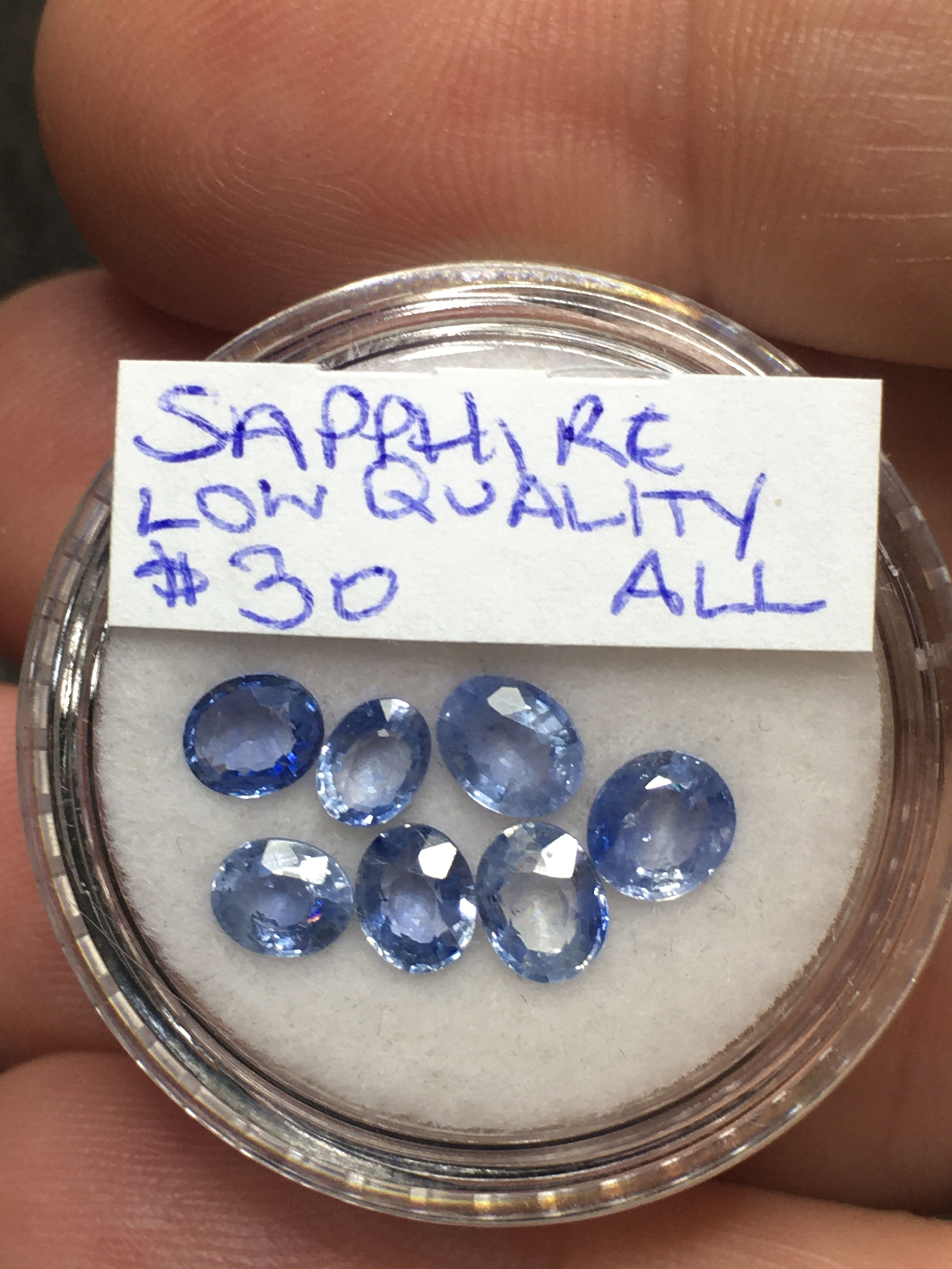 Sapphire l low quality l all 