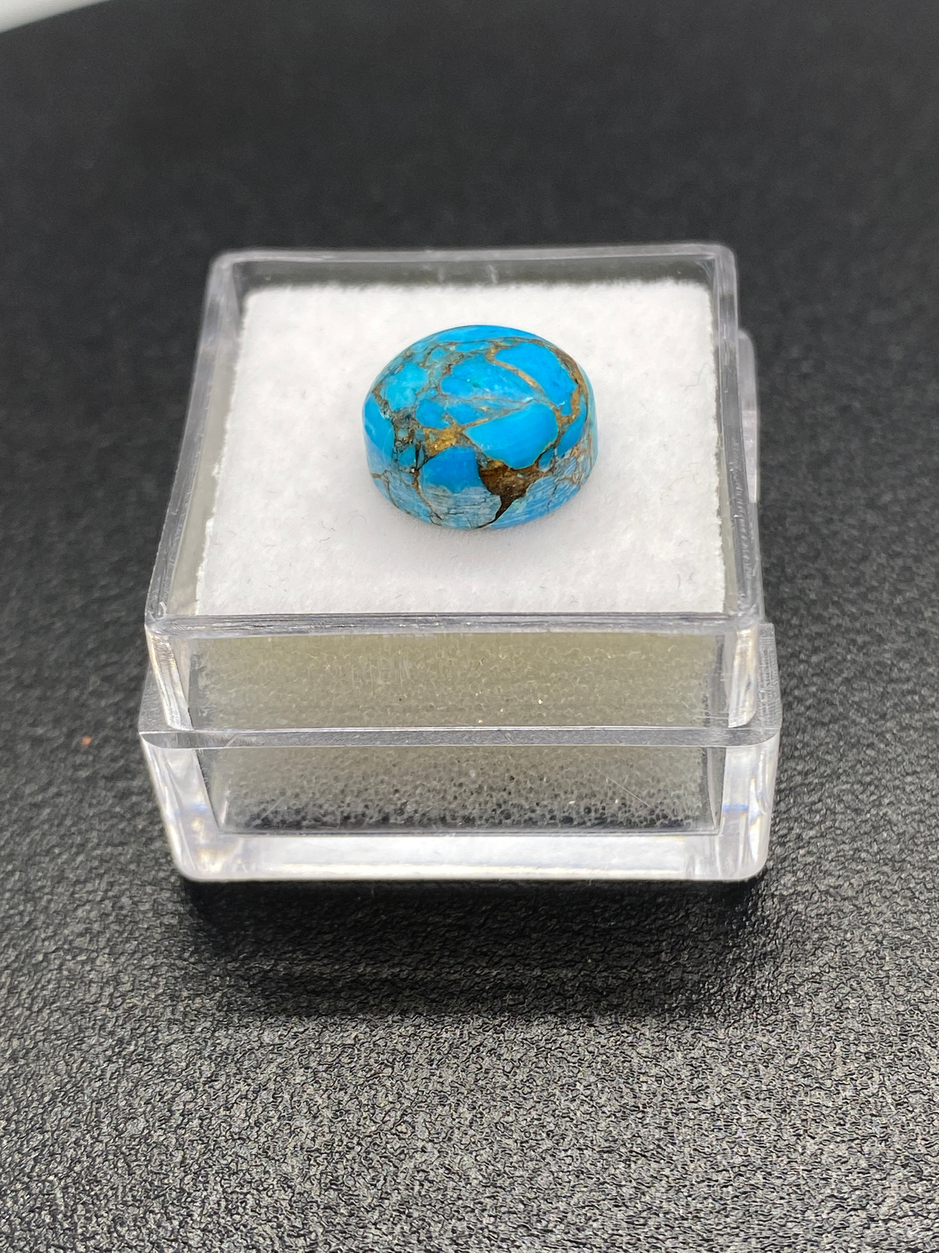Copper and Turquoise | Round | 10 mm