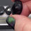 Thumbnail: Black Onyx | Mixed ovals | Two pieces of 17 - 19 mm