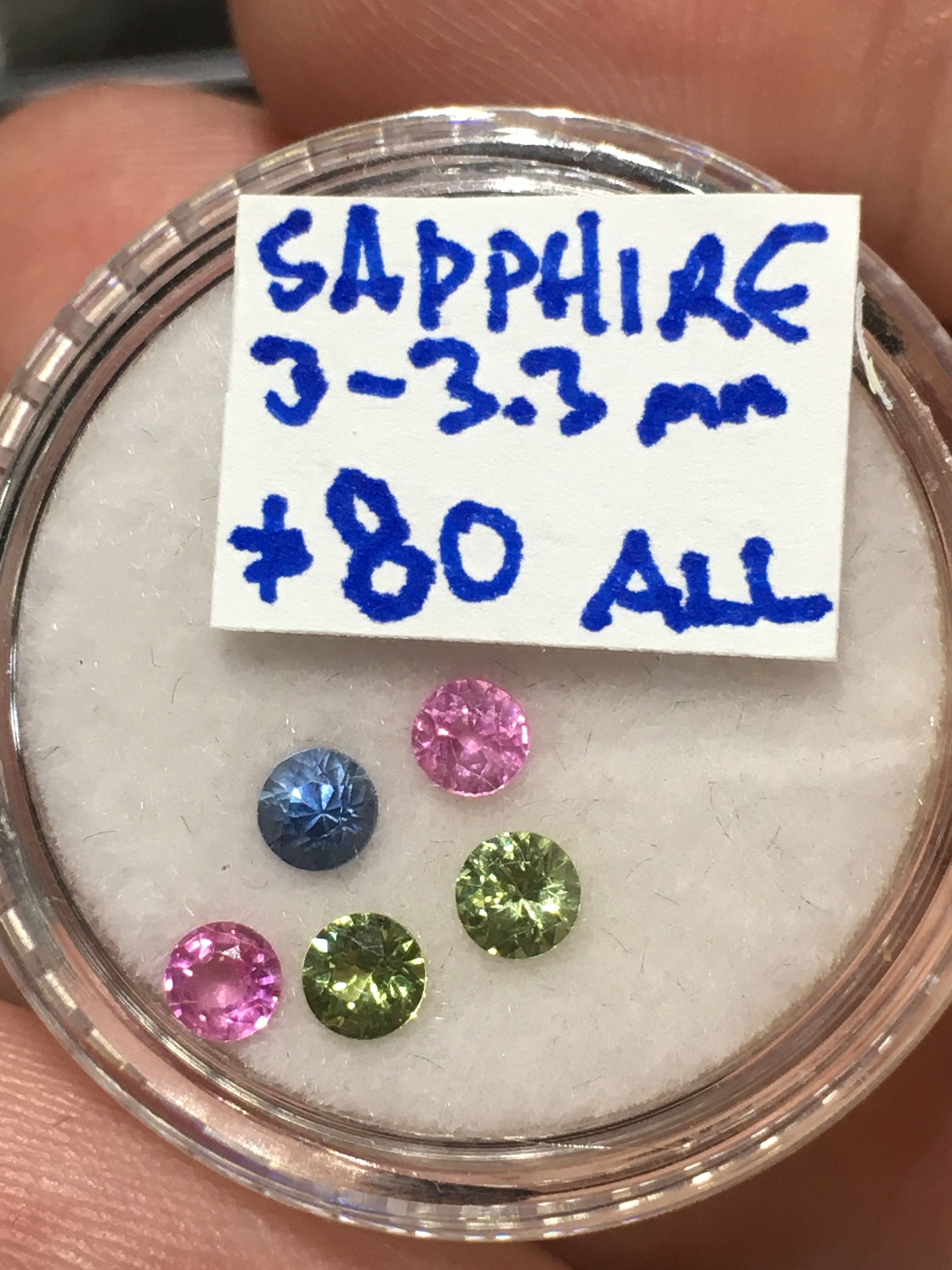 Sapphire l 3-3.3 mm all 