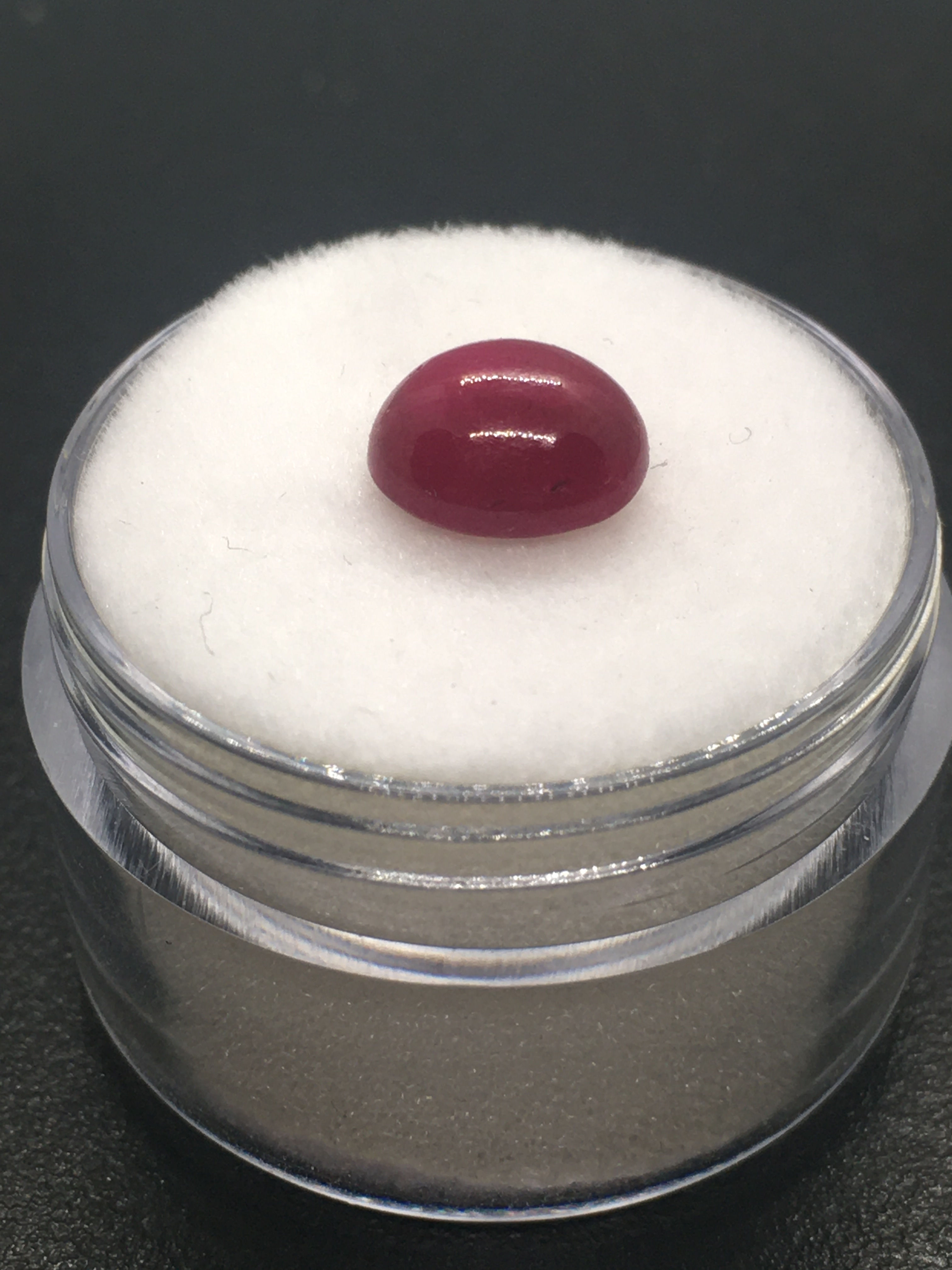 Beautiful Ruby | Oval Cab | 8.3 x 7 mm