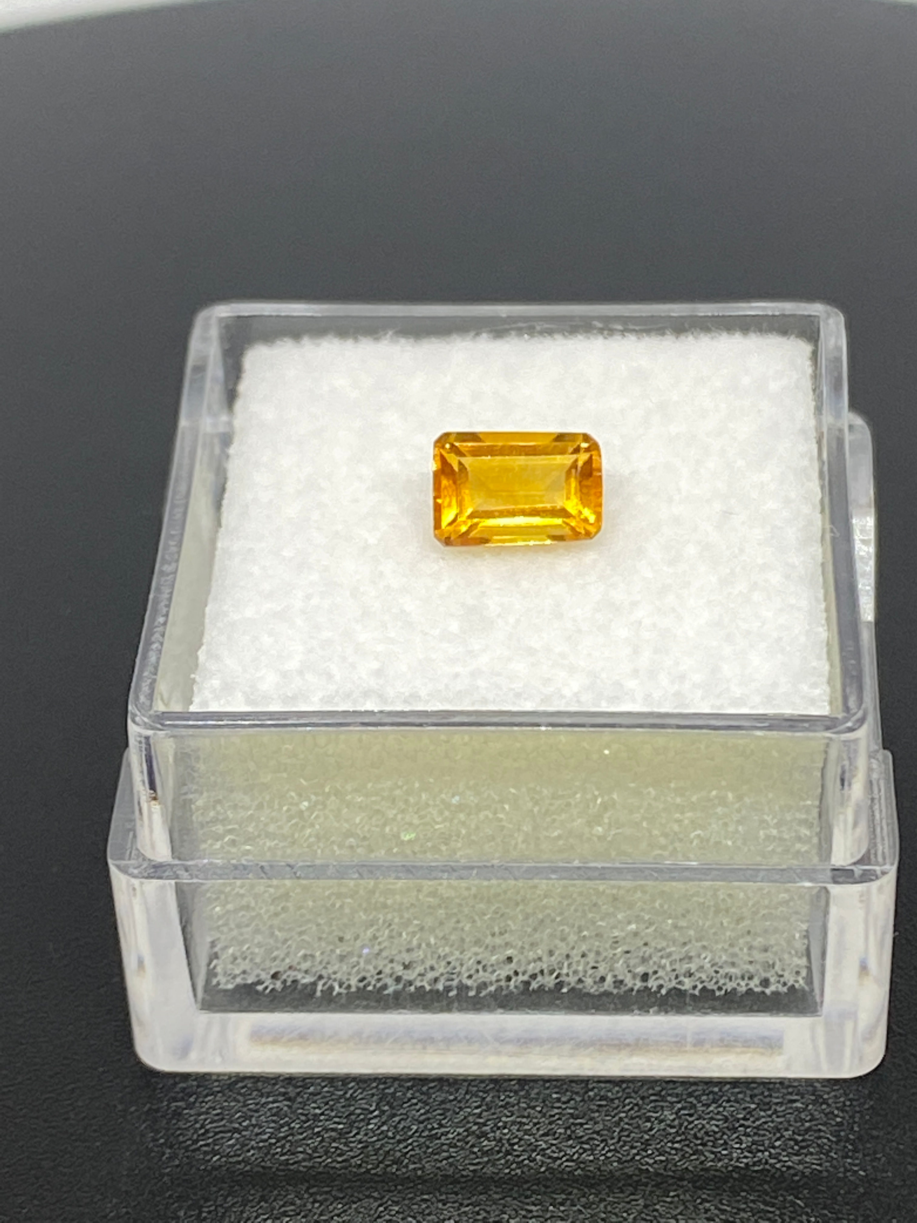 Citrine | Rectangle | 6 x 4 mm