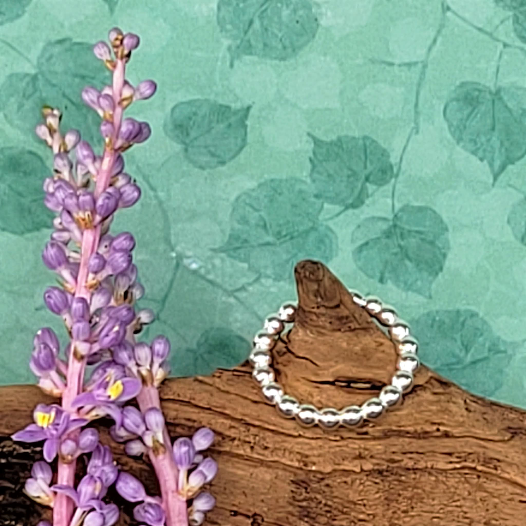 Large 'Full Moon' Stacker Ring 