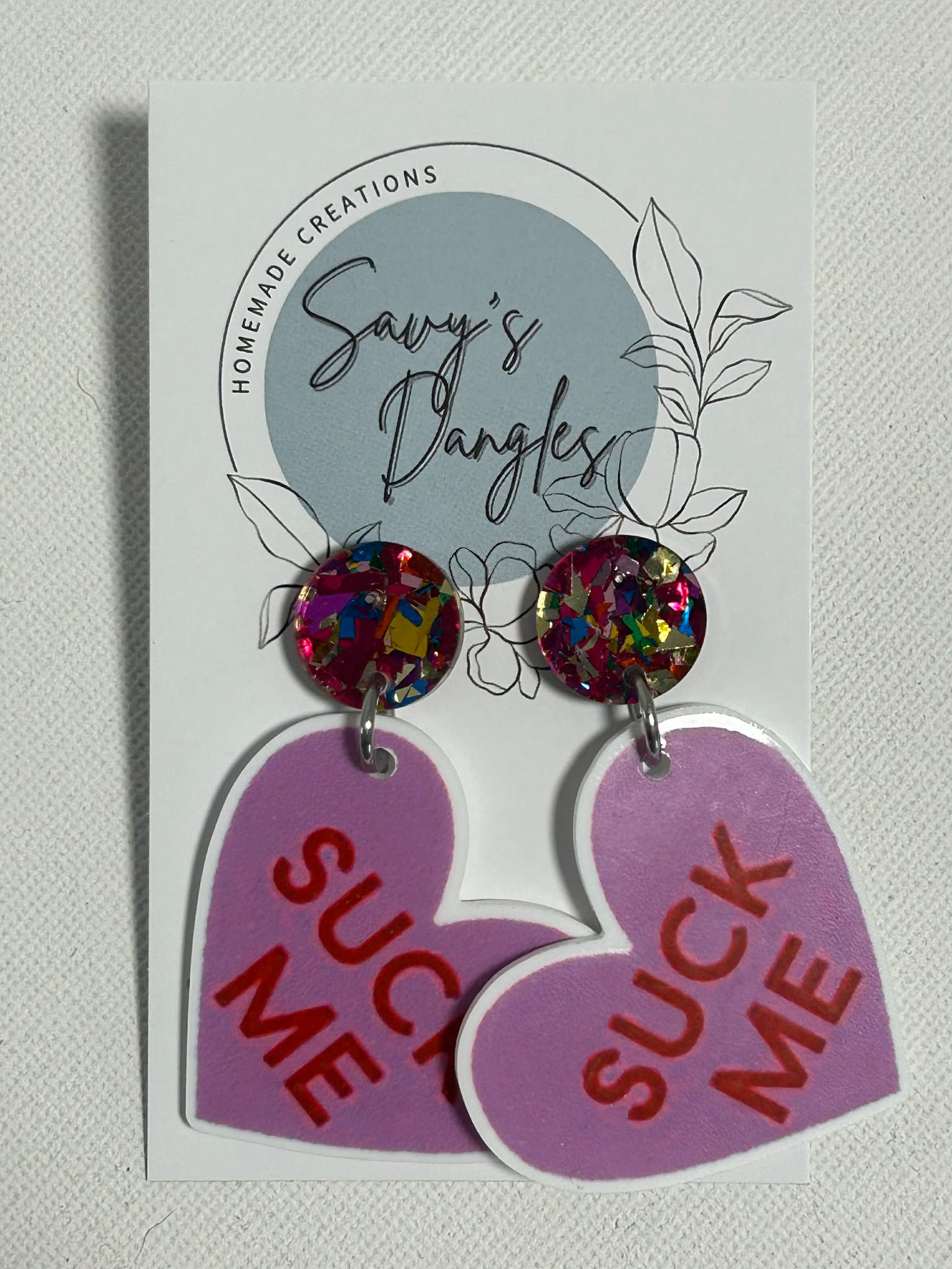 Earrings - Suck me