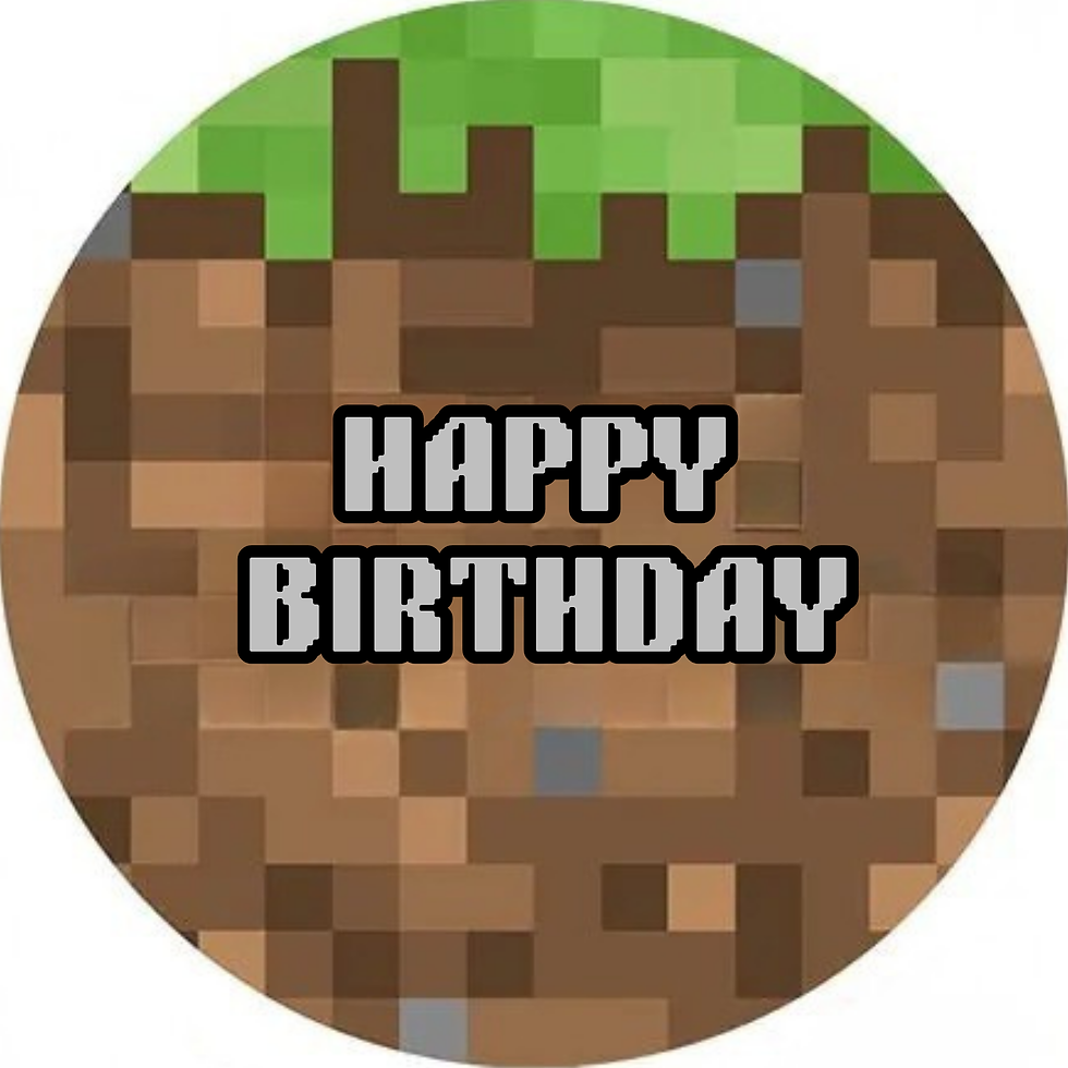 Thumbnail: Happy Birthday Cake Topper (Kids designs)