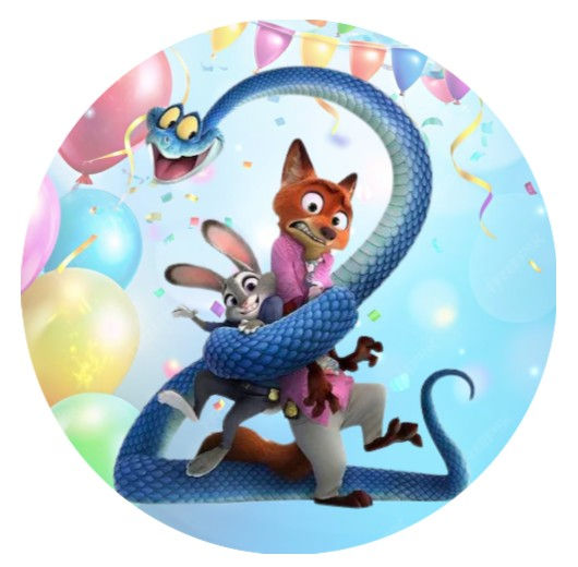 Thumbnail: Birthday Cake Topper (Age Two)