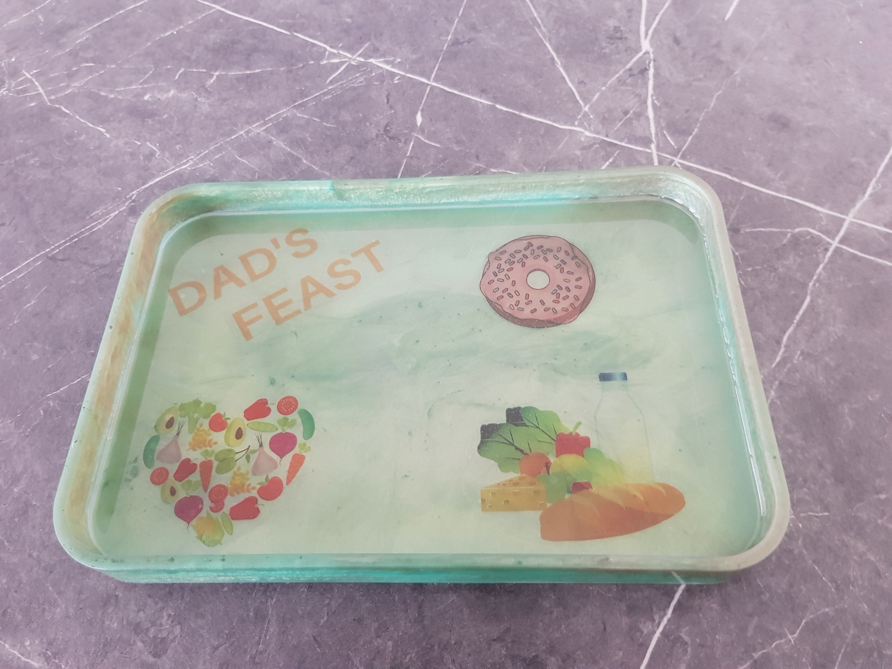 Dad's feast tray