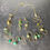 Thumbnail: Asymmetric wirework earrings