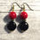 Thumbnail: Semi precious gemstone earrings