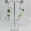 Thumbnail: Asymmetric wirework earrings