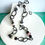 Thumbnail: Semi precious gemstone and chain necklace