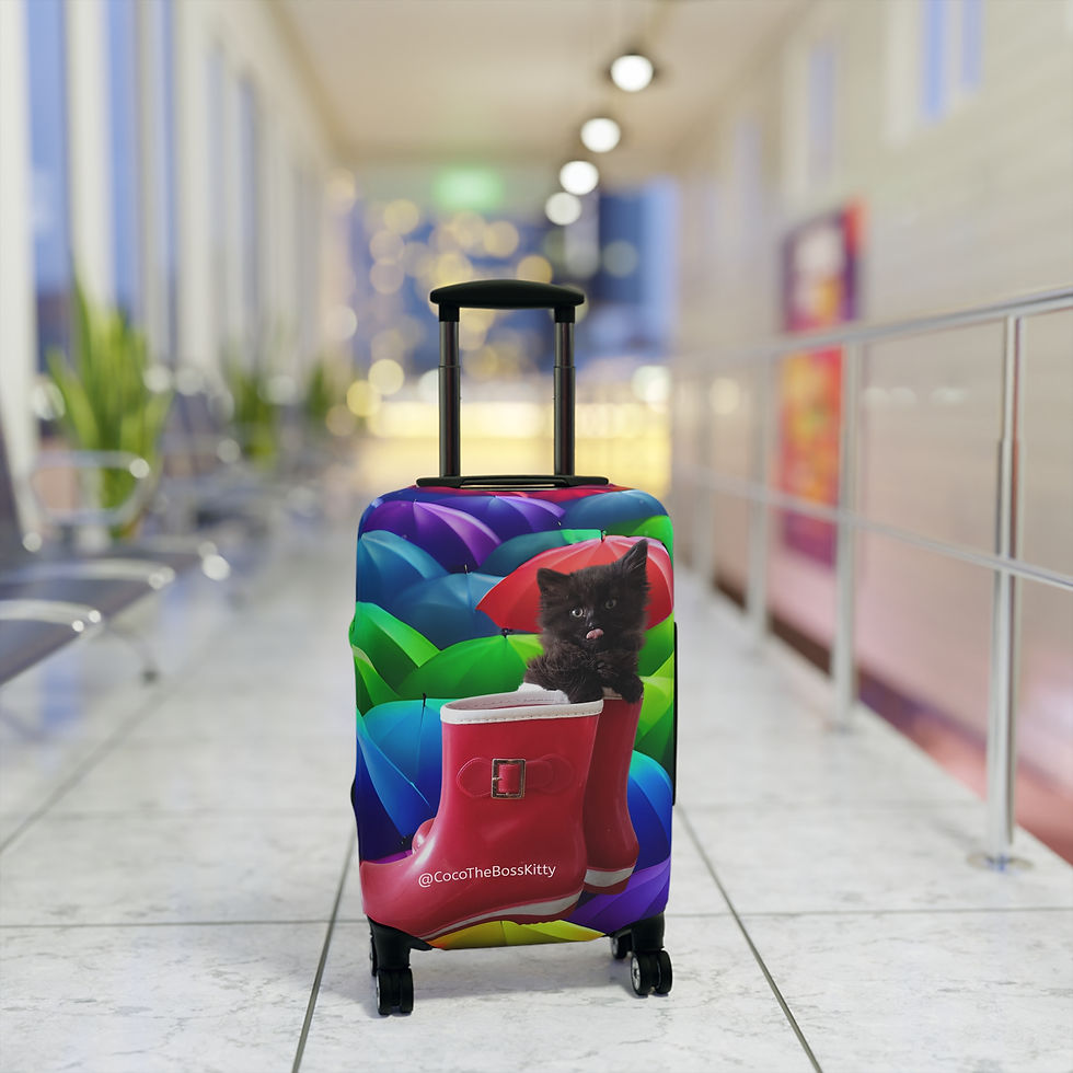 Thumbnail: Puss n boots Luggage Cover