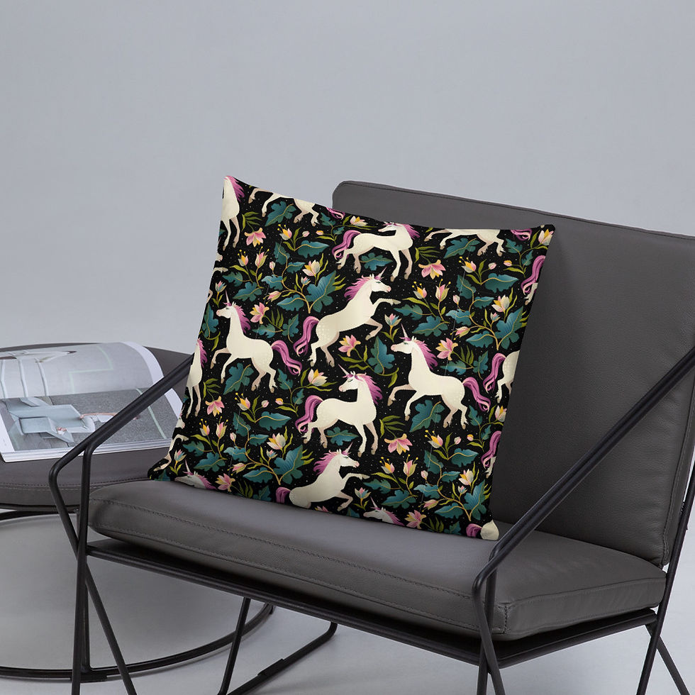 Miniatura: Unicorn Tapestry Pillow