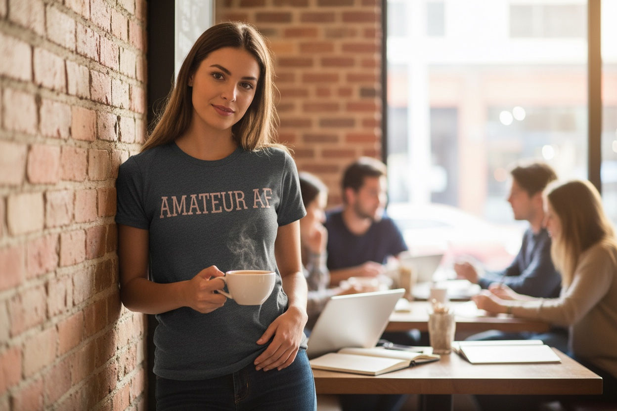 AMATEUR AF SHORT SLEEVE SHIRT