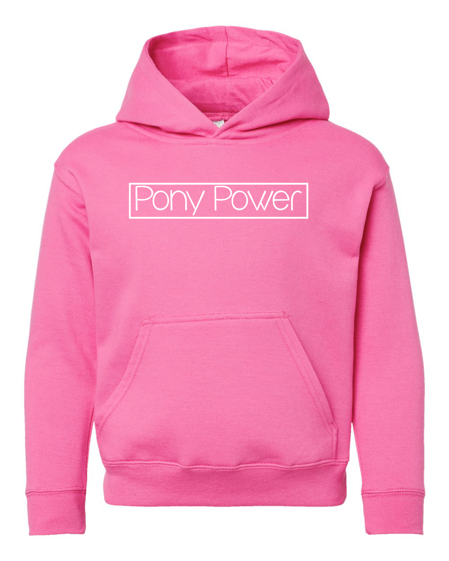 YOUTH PONY POWER HOODIE-discontinued color