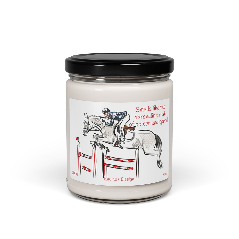Miniatura: The smell of adrenaline, power & speed./Soy Candle — 9 oz Scented Jar