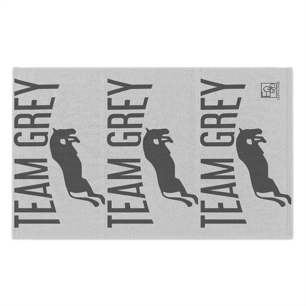 Miniature : Team Grey Towel, 11x18