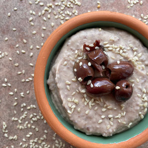 Hummus di cannellini e olive taggiasche
