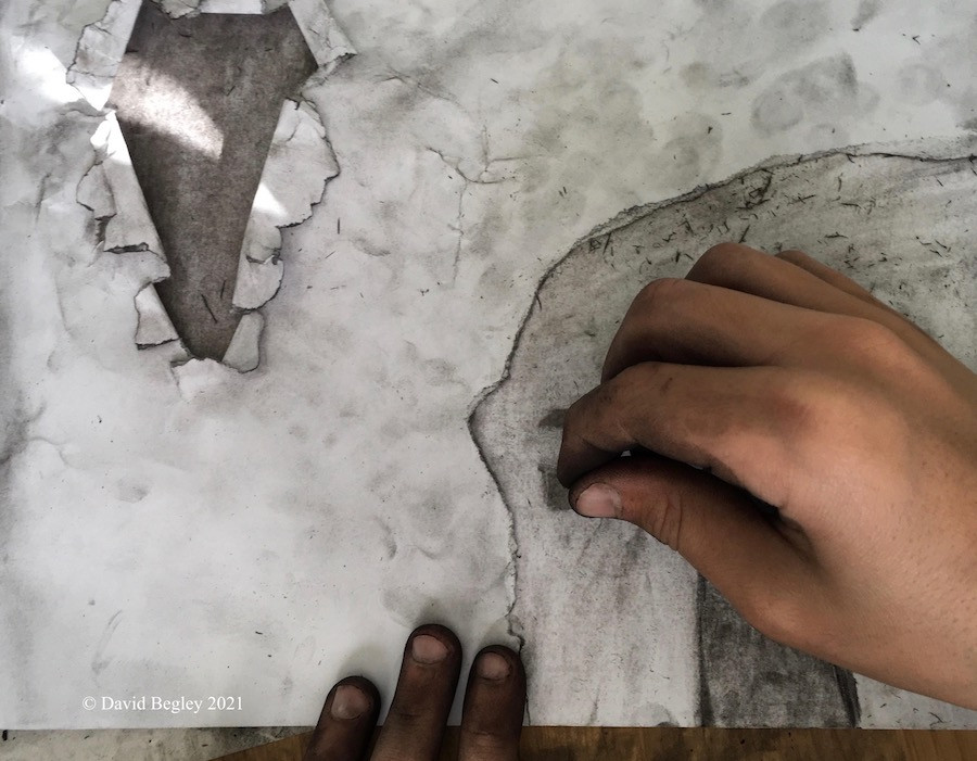 charcoal drawings ks2