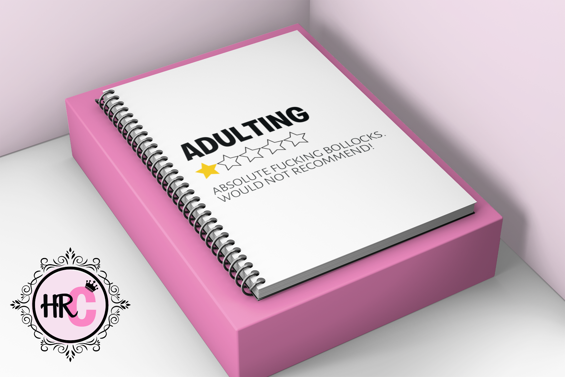 Adulting Wouldn't Recommend Notebook