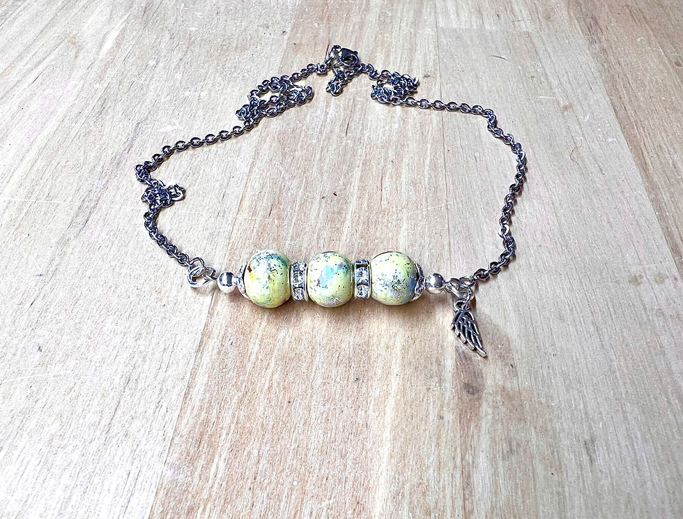 Thumbnail: Trio Memory Bead Necklace