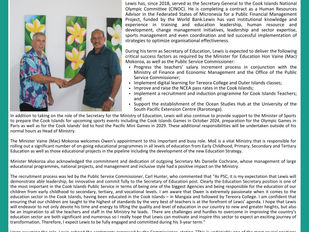 Office of the Public Service Commissioner Media Release