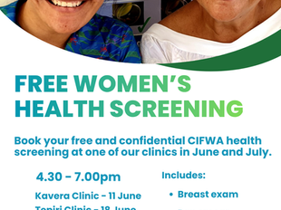Free Women's Health Screening 