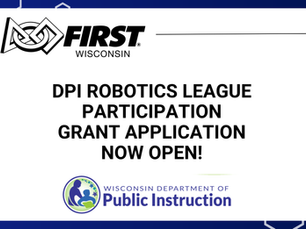 DPI Robotics League Participation Grant Application Now Open!