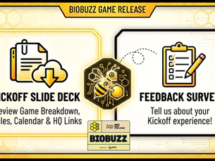 The Buzz is Real: Kickoff Slides and Survey! π
